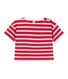 T-shirt bambina in cotone spesso a righe
