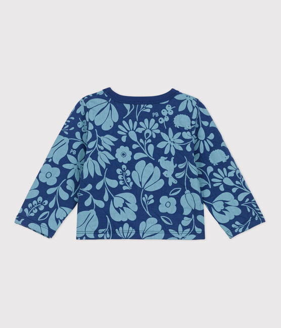 Cardigan bebè con stampa in tubique trapuntato CREPUSCULE/ ROVER