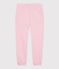 Joggers in cotone tinta unita bambina rosa MARQUISE