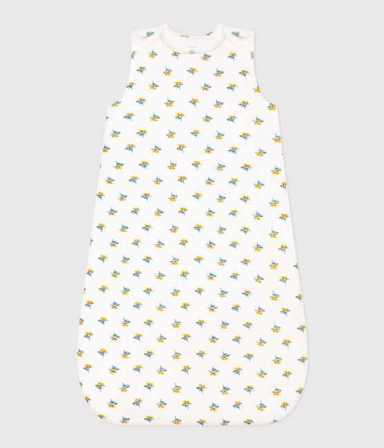 Sacco nanna a fiori in cotone TOG 2 bianco MARSHMALLOW/bianco MULTICO