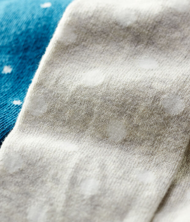 Confezione da 2 paia di collant beb&egrave;. multicolore