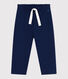 Joggers in cotone tinta unita neonato