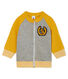 Cardigan zippato bebè maschio in tubique