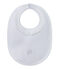 Bavaglino bebé unisex in cotone bianco ECUME