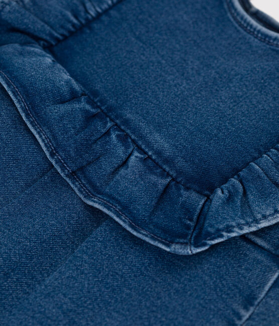 Abito senza maniche in denim neonata blu BLEU DELAVE