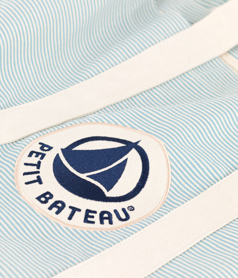 Borsa da mare in cotone multicolore