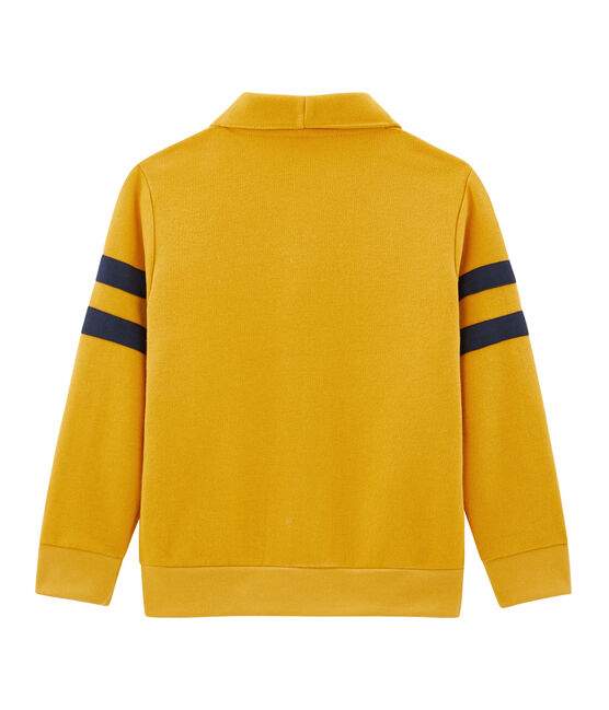 Cardigan bambino giallo BOUDOR