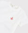 T-shirt bebè femmina bianco ECUME