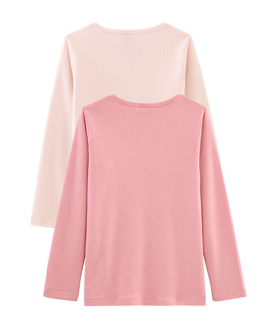 Duo t-shirt maniche lunghe bambina variante 1