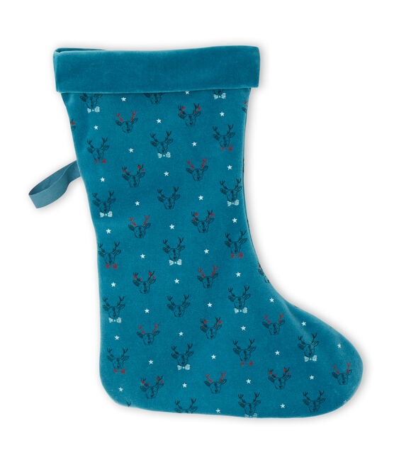Calzine di Natale blu CONTES/bianco MULTICO