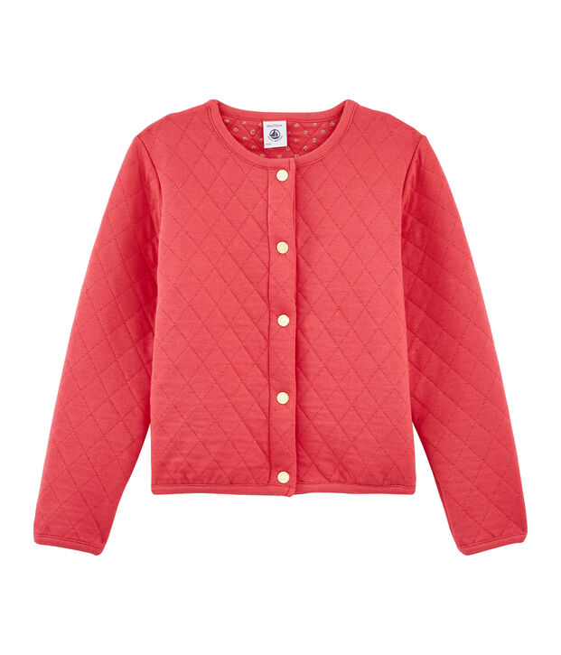 Cardigan bambina rosso