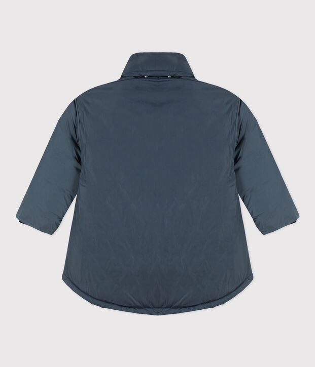 Piumino medio-lungo bambina grigio