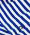 Abito bambina in spugna bouclette a righe senza maniche blu SURF/ AVALANCHE