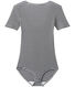 Body donna in cotone effetto seconda pelle