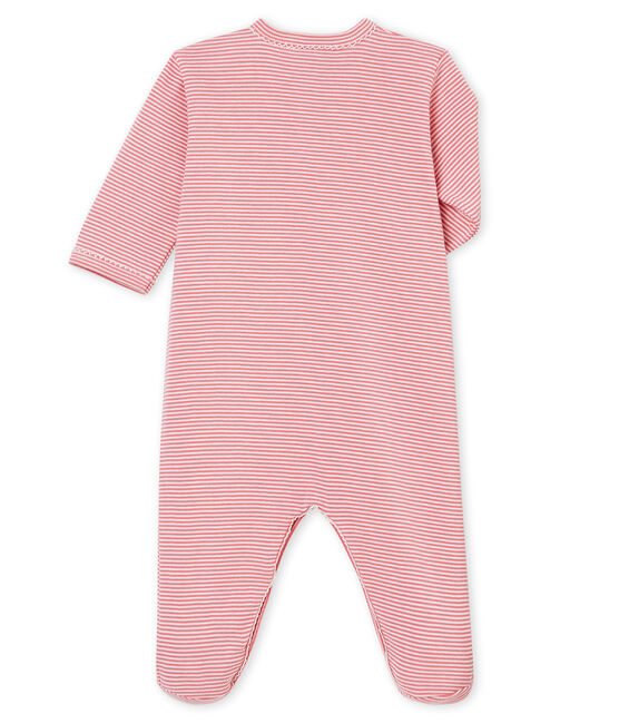 Tutina per bebé femmina rosa CHEEK/bianco MARSHMALLOW