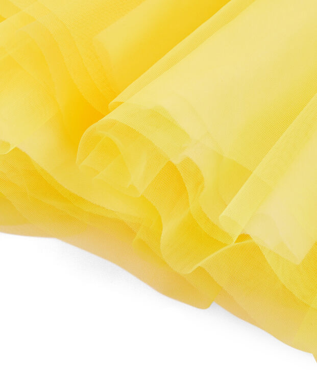 Gonna bambina giallo