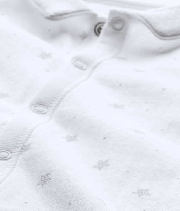 Combisac beb&eacute; unisex 2 in 1 bianco/marrone