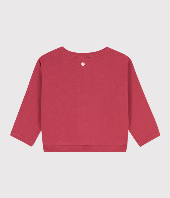 Cardigan neonato in cotone  rosa PAPI