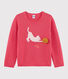Pullover in lana e cotone bambina