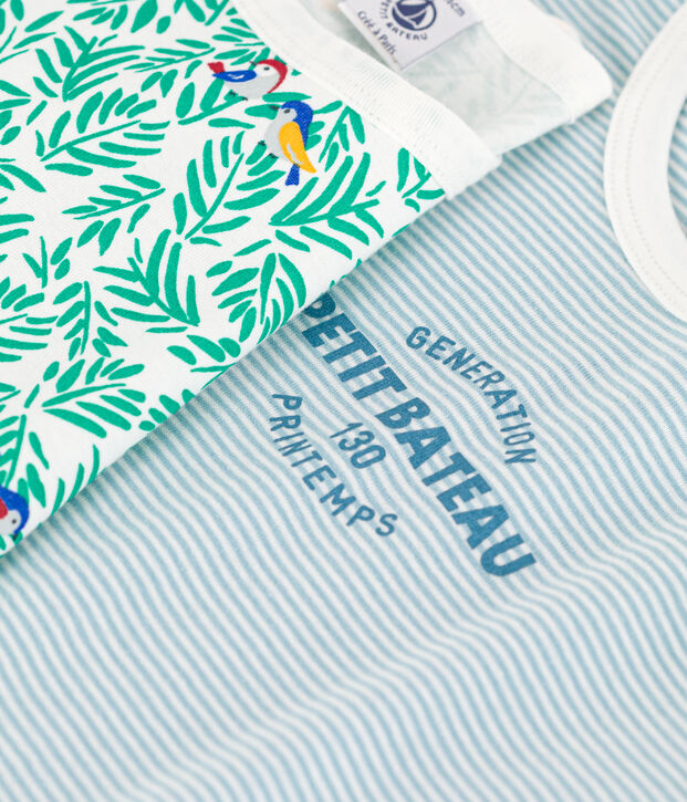 Confezione da 2 pigiami/pigiami corti in cotone bambino multicolore