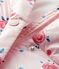 Piumino trapuntato bebè femmina rosa MINOIS/bianco MULTICO