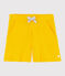Shorts in cotone bambina giallo JAUNE