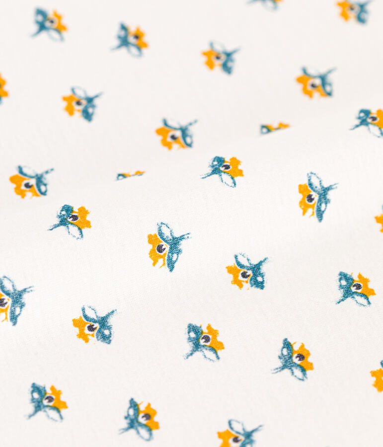 Sacco nanna a fiori in cotone TOG 2 bianco MARSHMALLOW/bianco MULTICO