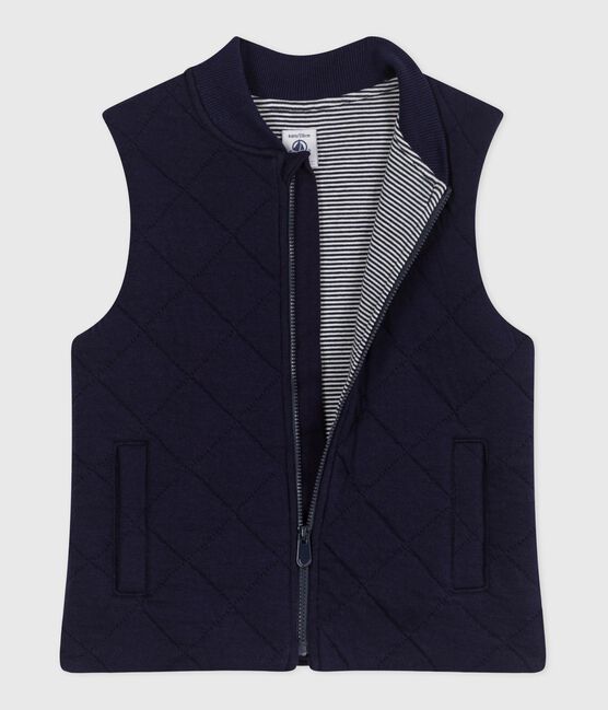 Gilet senza maniche in cotone tinta unita bambino SOIR