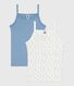 Set di canotte con spalline in cotone bambino