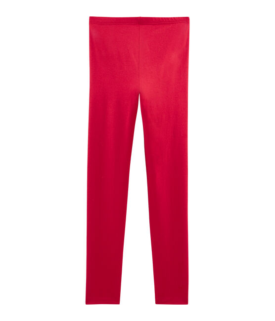 Legging bambina rosso TERKUIT