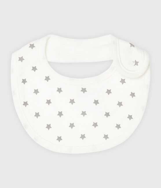 Bavaglino little star bianco MARSHMALLOW/bianco MULTICO