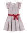 Abito bambina bianco MARSHMALLOW/bianco MULTICO
