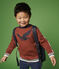 Felpa in molleton bambino arancione MADRAS