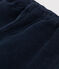 Pantalone bebè in velluto a coste grosse blu SMOKING