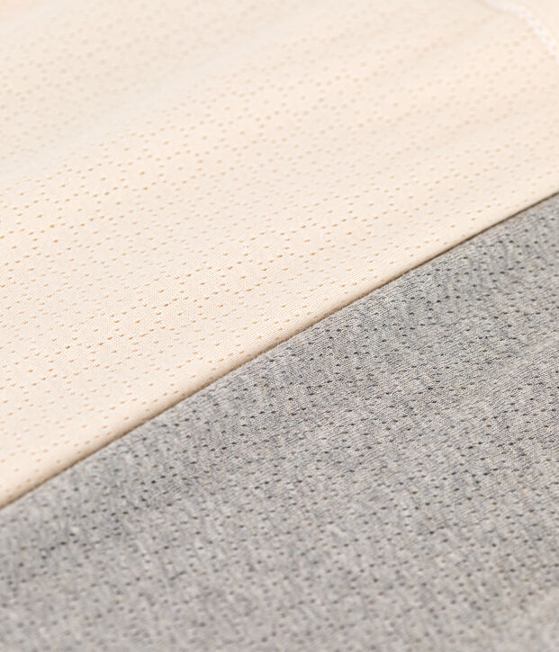 Confezione da 2 canottiere con spalline in cotone traforato donna multicolore