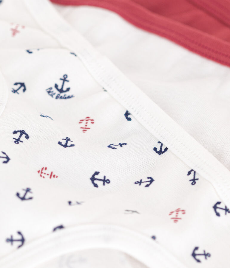 Confezione da 3 slip bambina in cotone multicolore