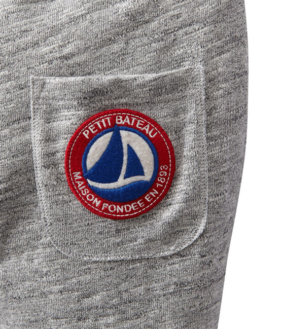 Pantalone bambino in jersey pesante grigio Gris