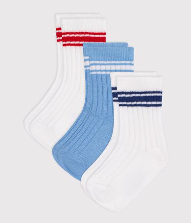 3 paia di calzini in cotone neonato