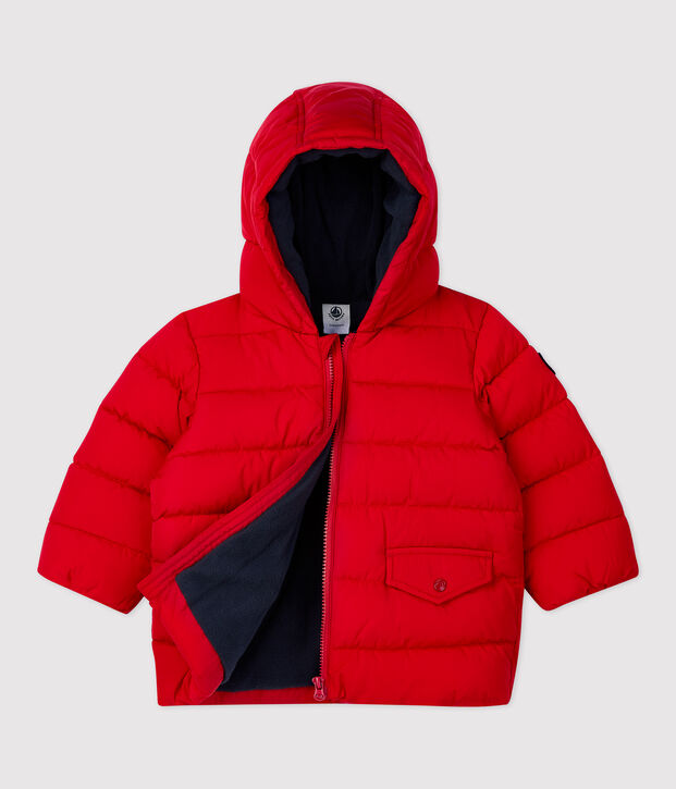 Piumino trapuntato beb&egrave; rosso