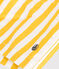Shorts da mare stampato a righe bambino giallo MARSHMALLOW/ NECTAR