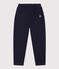 Pantalone in tubique trapuntato bambina / bambino blu SMOKING