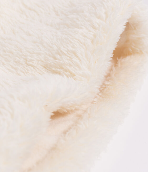 Ampia fascia per capelli beb&egrave; femmina bianco