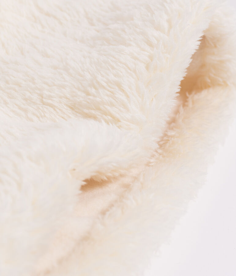 Ampia fascia per capelli beb&egrave; femmina bianco