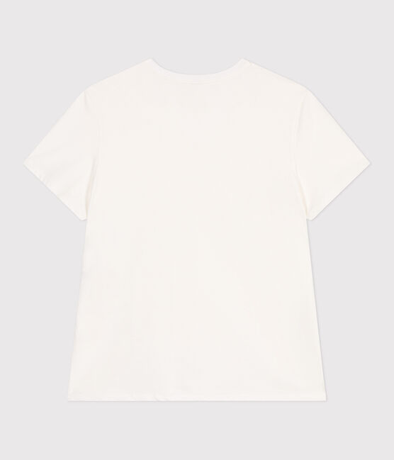 T-shirt donna Le Droit in cotone tinta unita bianco MARSHMALLOW