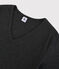 T-shirt scollo a V iconica Donna grigio CITY CHINE