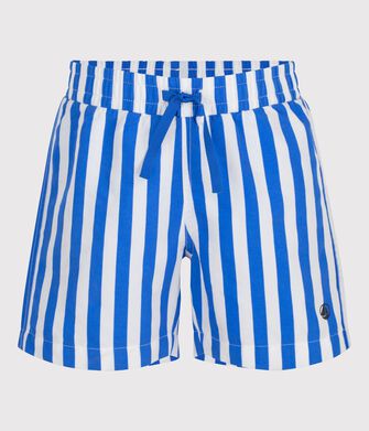 Shorts da mare a righe bambino