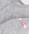Cardigan in cotone spesso tinta unita neonato grigio FUMEE CHINE
