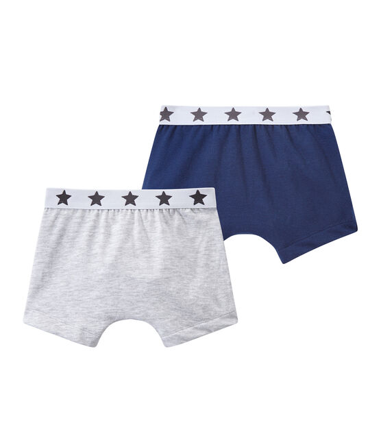 Lotto di 2 boxers per bambino bianco LOT