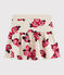 Gonna in tessuto felpato bambina beige MONTELIMAR/bianco MULTICO
