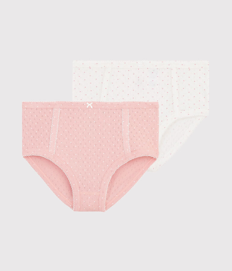 Confezione da 2 slip vita alta Donna multicolore